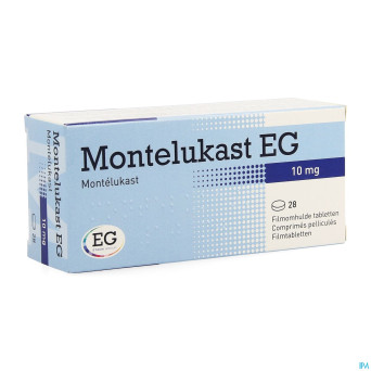 Montelukast eg 10 mg comp pell 28 x 10 mg