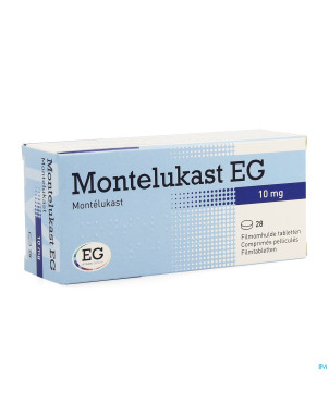Montelukast eg 10 mg comp pell 28 x 10 mg