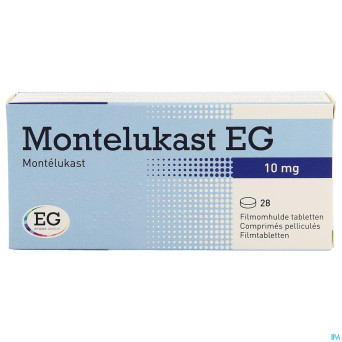 Montelukast eg 10 mg comp pell 28 x 10 mg