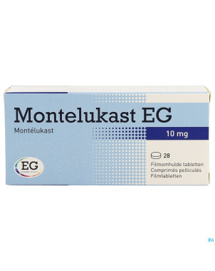 Montelukast eg 10 mg comp pell 28 x 10 mg