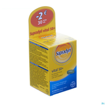 Supradyn vital 50+ flacon    comp  30 promo