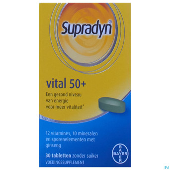 Supradyn vital 50+ flacon    comp  30 promo