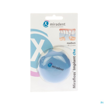 Miradent mirafloss implant chx medium 50