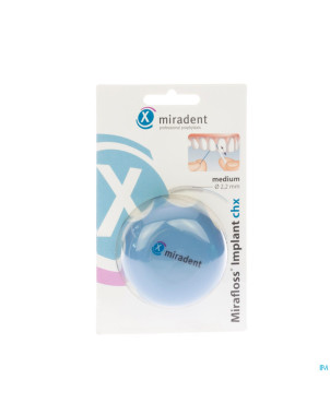 Miradent mirafloss implant chx medium 50