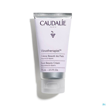 Caudalie corps creme beaute pieds    tube 75ml