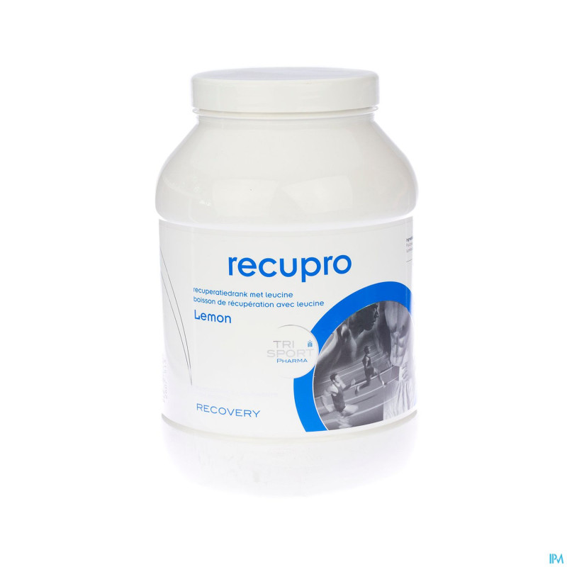 Trisportpharma recupro+leucine lemon pdr pot 1,5kg