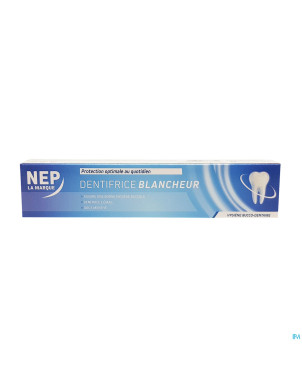 Nep dentifrice blancheur  tube 75ml