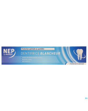 Nep dentifrice blancheur  tube 75ml