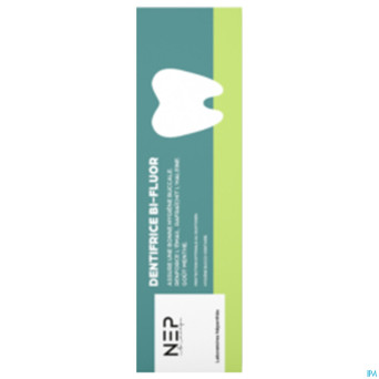 Nep dentifrice bi fluor   tube 75ml