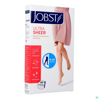 Jobst ultrasheer comf.c1 bas cuisse honey    l