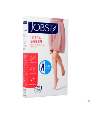 Jobst ultrasheer comf.c1 bas cuisse honey    l
