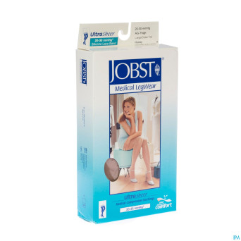 Jobst ultrasheer comf.c1 bas cuisse honey    l