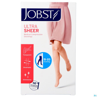 Jobst ultrasheer comf.c1 bas cuisse honey    l