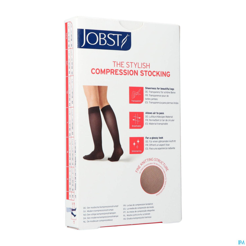 Jobst ultrasheer comf.c1 bas jarret honey    m