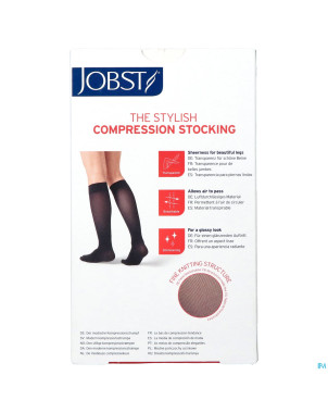 Jobst ultrasheer comf.c1 bas jarret honey    xl