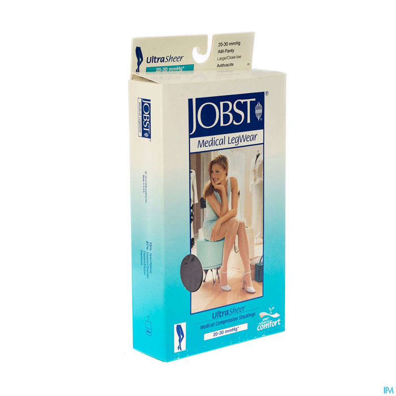 Jobst ultrasheer comf.c2 panty anthracite  l
