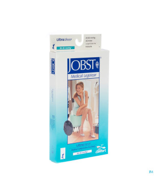 Jobst ultrasheer comf.c2 bas jarret anthracite  l