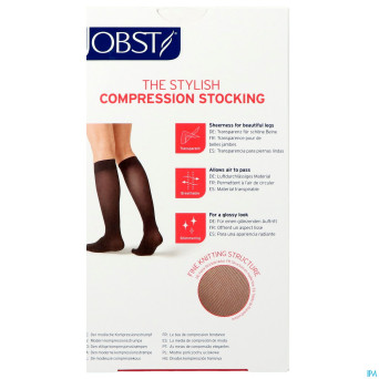 Jobst ultrasheer comf.c2 bas jarret honey    s