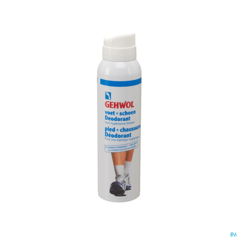 Gehwol deo pieds&chaussures 150ml 1123608 consulta