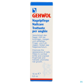 Gehwol gerlan soins ongles 15ml 1125101 consulta