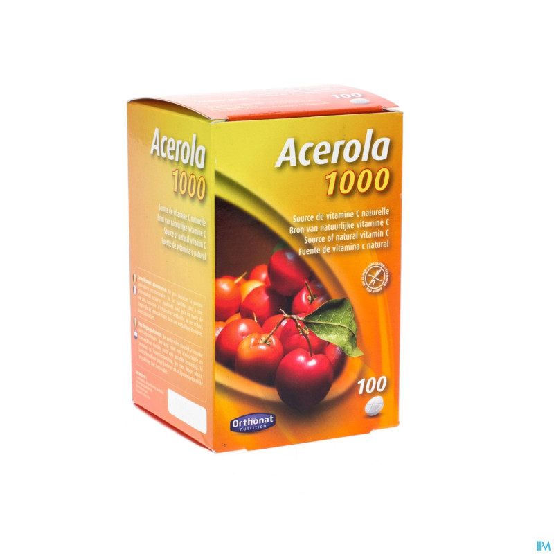 Acerola 1000    comp 100 orthonat