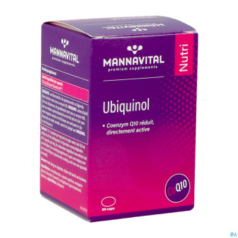 Mannavital ubiquinol    caps 60