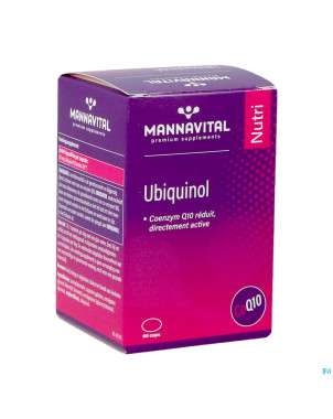 Mannavital ubiquinol    caps 60