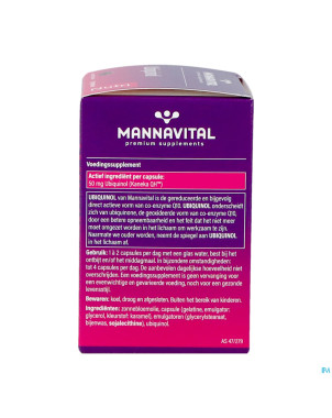 Mannavital ubiquinol    caps 60