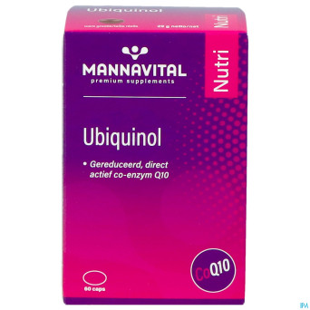 Mannavital ubiquinol    caps 60