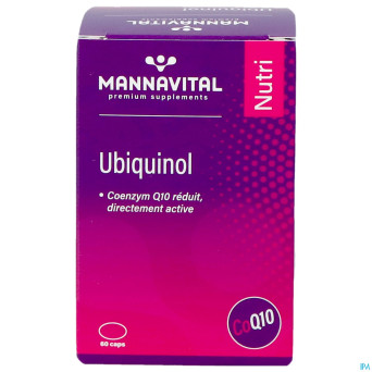 Mannavital ubiquinol    caps 60