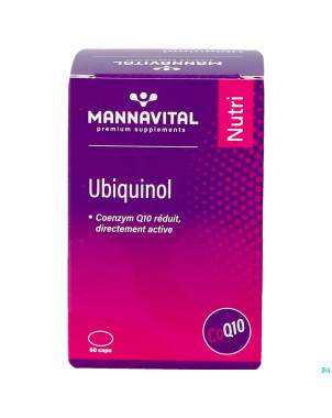 Mannavital ubiquinol    caps 60