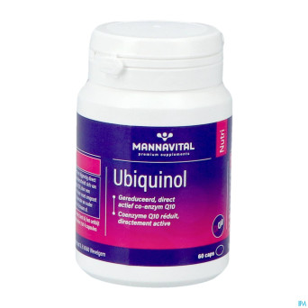 Mannavital ubiquinol    caps 60