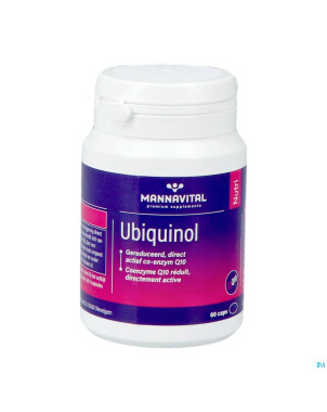 Mannavital ubiquinol    caps 60