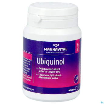 Mannavital ubiquinol    caps 60