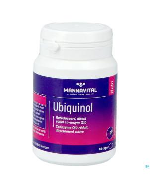 Mannavital ubiquinol    caps 60