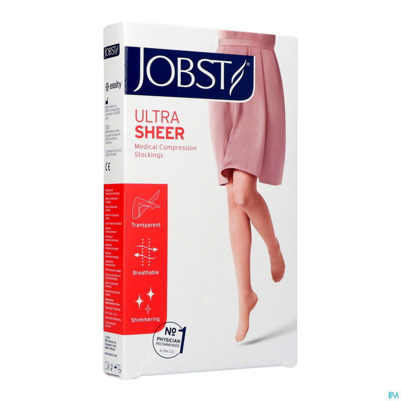 Jobst ultrasheer comf.c2 bas cuisse anthracite  s