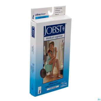 Jobst ultrasheer comf.c1 bas jarret natural    s