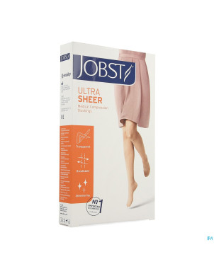 Jobst ultrasheer comf.c1 bas jarret natural    m