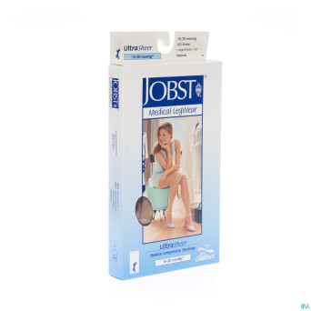 Jobst ultrasheer comf.c1 bas jarret natural    l