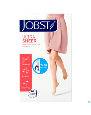 Jobst ultrasheer comf.c1 bas jarret natural    l