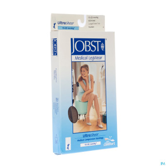 Jobst ultrasheer comf.c1 bas jarret suntan    l