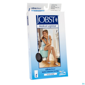 Jobst ultrasheer comf.c1 bas jarret espresso    m