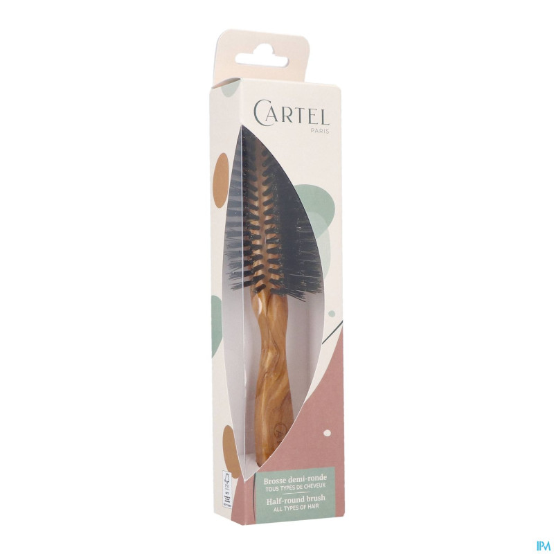 Cartel brosse demi ronde olivier b11
