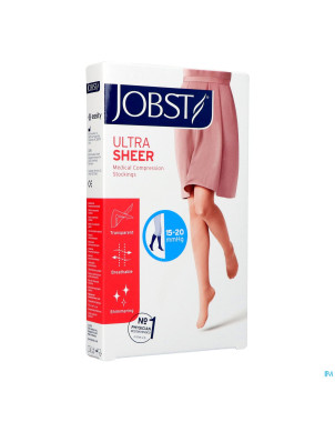 Jobst ultrasheer comf.c1 bas ort.ouv.natural    m