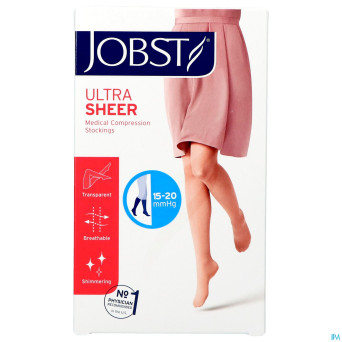 Jobst ultrasheer comf.c1 bas ort.ouv.natural   xl