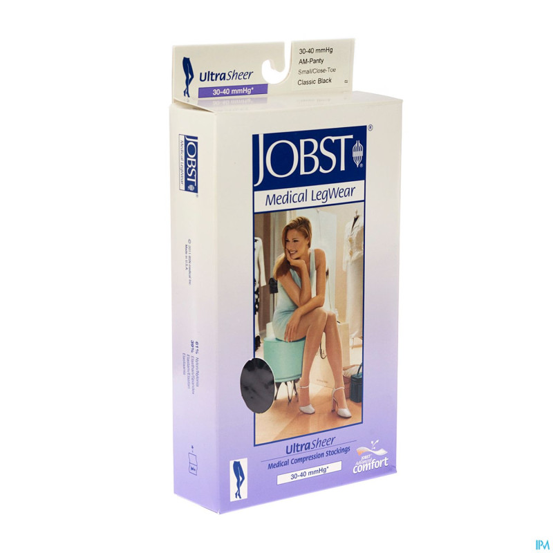 Jobst ultrasheer comf.c3 panty cl.black    s