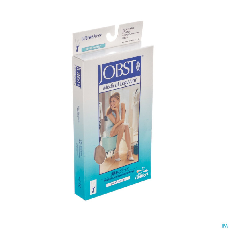 Jobst ultrasheer comf.c2 bas jarret natural    xl