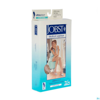 Jobst ultrasheer comf.c2 bas jarret natural    xl