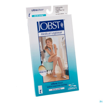 Jobst ultrasheer comf.c2 bas jarret suntan    l