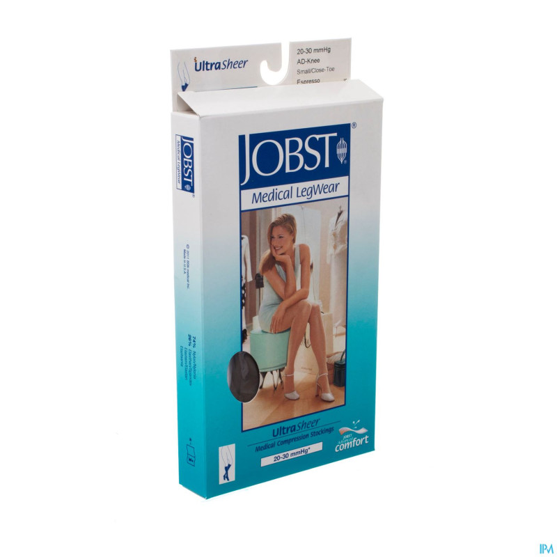 Jobst ultrasheer comf.c2 bas jarret espresso    s